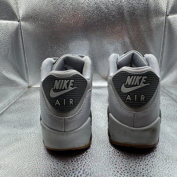 Size 8 Nike Air Max 90 Essential Wolf Gray Gum Athletic Sneakers 616730-024‎ - Picture 8 of 11